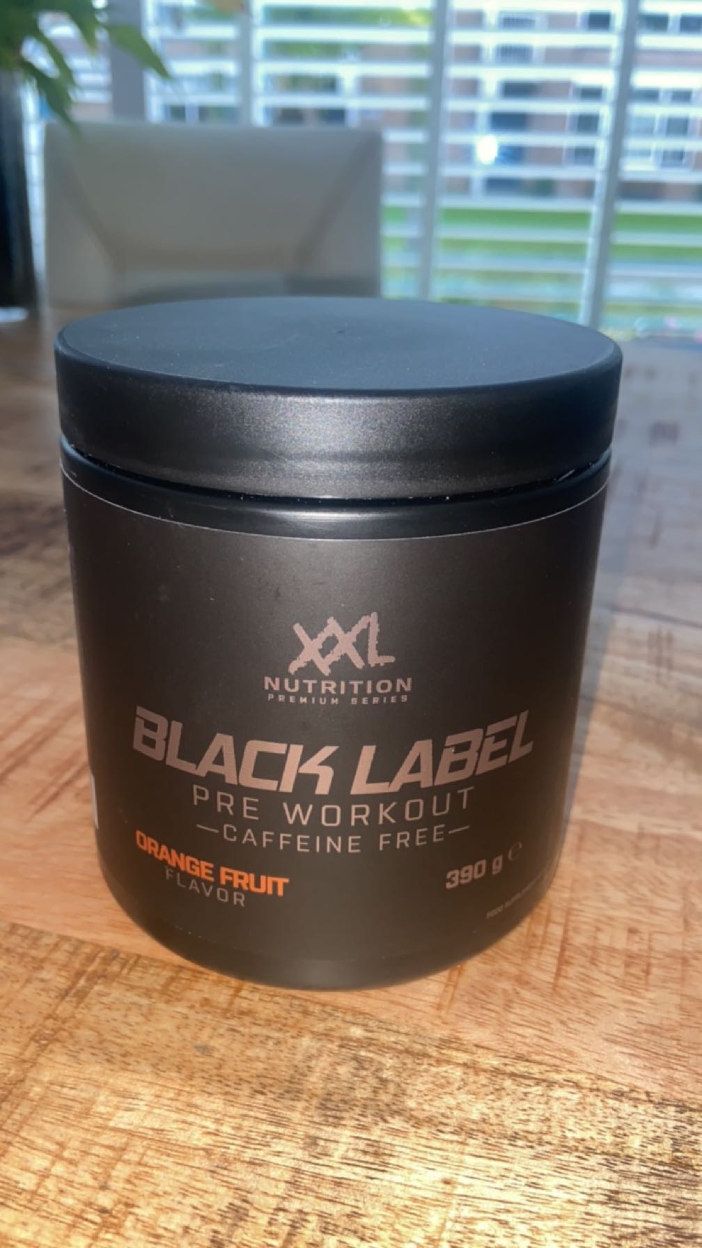 een pot pre-workout van XXL Nutrition